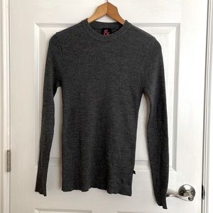 Dolce & Gabbana Grey Merino Wool Sweater